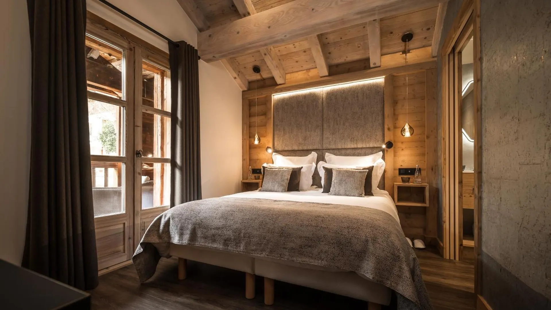 Couette-café Chalet Jardin d'Angèle Chambres d'hôtes Courchevel